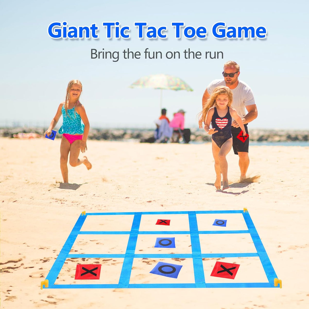Outdoor Giant Tic Tac Toe Bean Bag Toss Game L4903