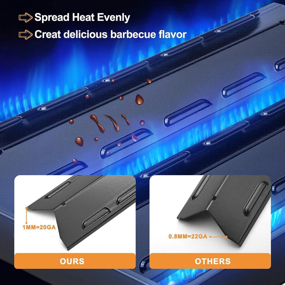 Grill Replacement Parts for 4 Burner O9304