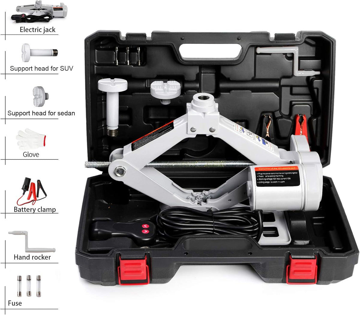 3 Ton 12v Automatic Scissor Lift Car Jack M233681