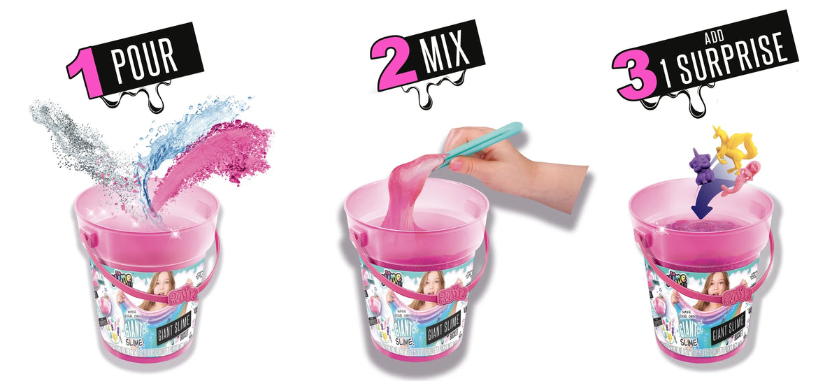 Giant Slime Bucket Pink H84608