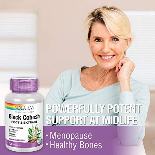 Black Cohosh Root & Extract 545mg 120 VegCaps R698050