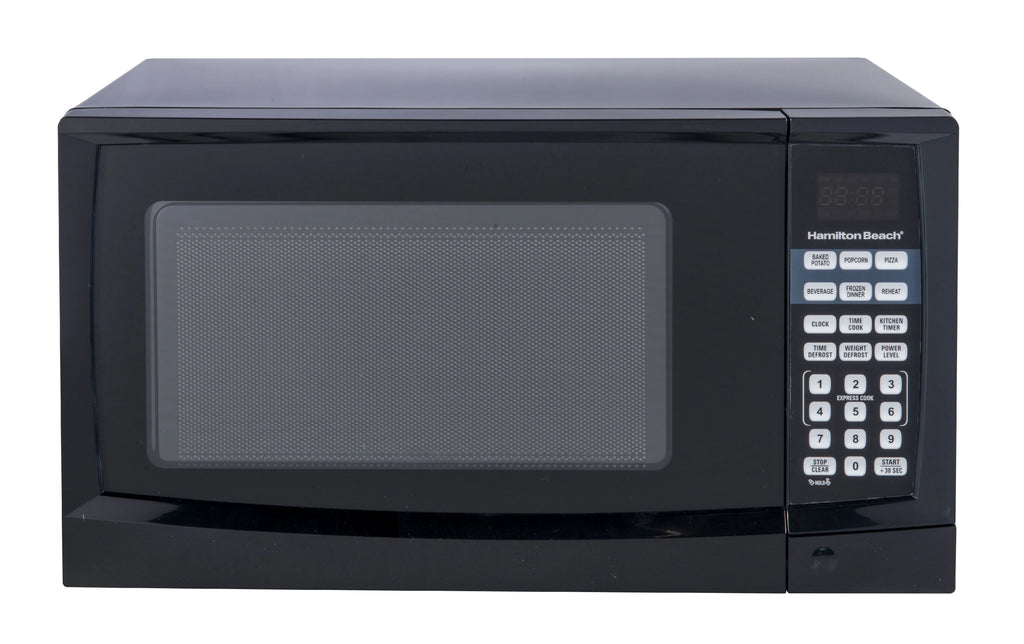 Black Digital Microwave L19796