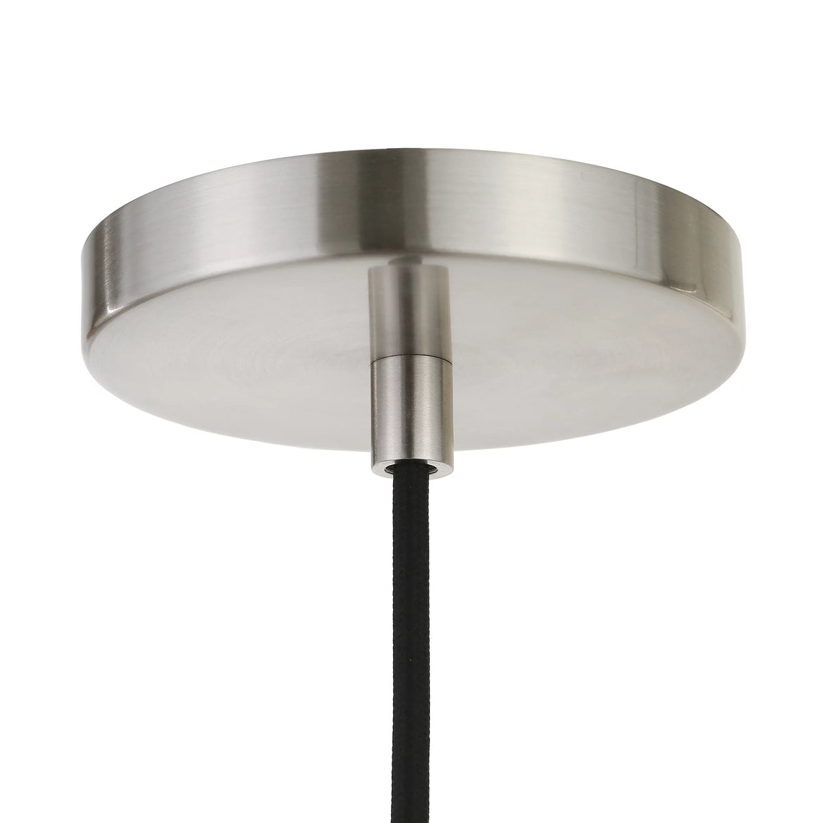 1-Light Brass Pendant with Seeded Glass Shade D251938