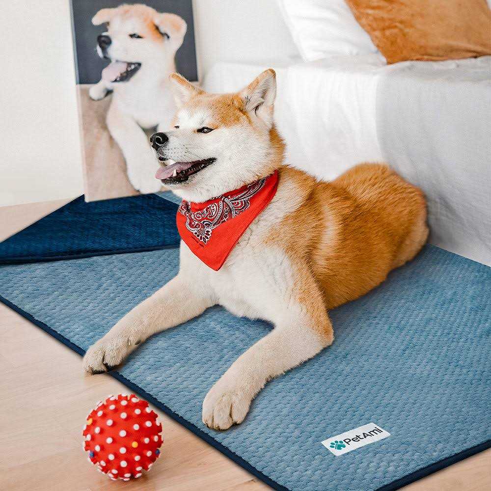 Sherpa Fleece Waterproof Waffle Cat & Dog Blanket A7364
