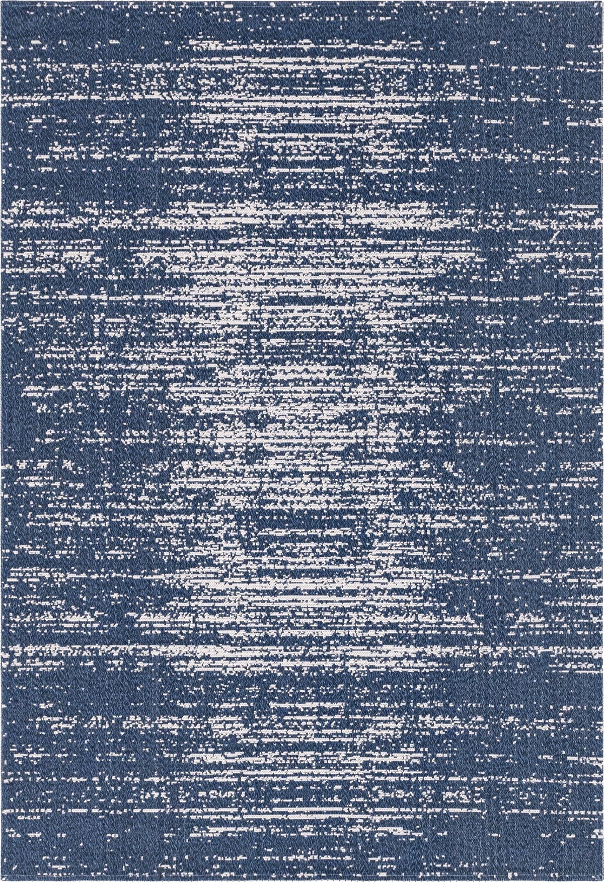 Navy Blue 5' x 8' Flatweave Rug S285973