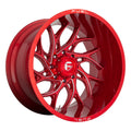 20x9 6x135 1mm Candy Red Milled Runner O869