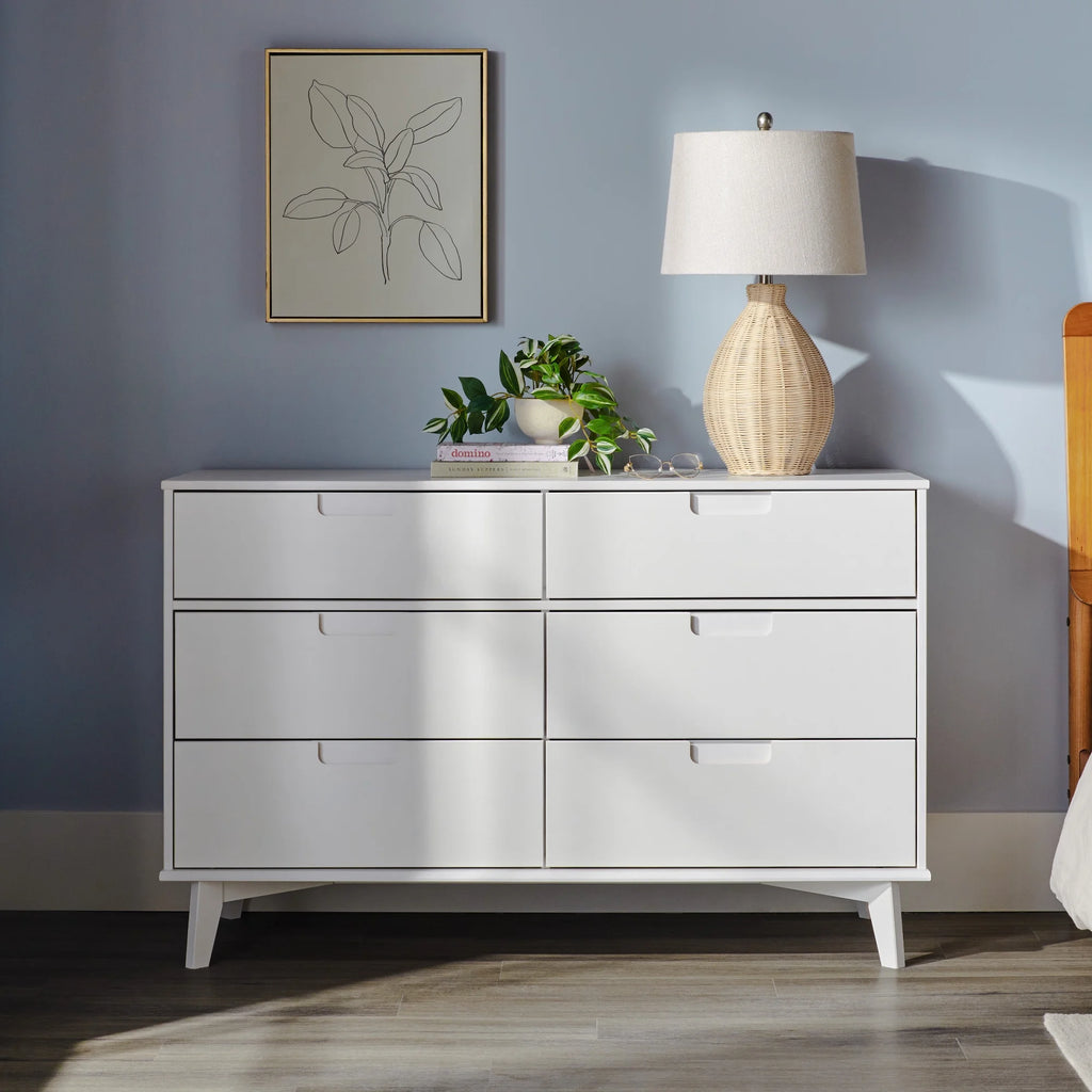 6 Drawer Solid Wood Dresser J517