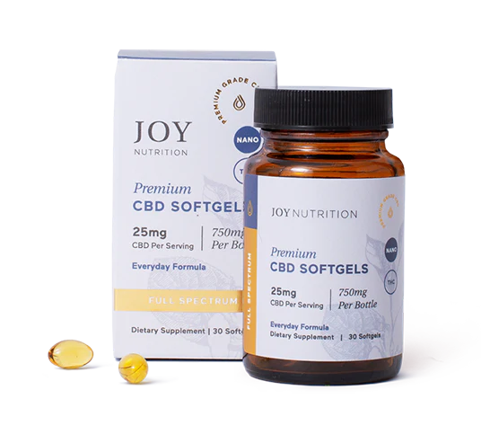 25mg Full Spectrum CBD Softgels I7450