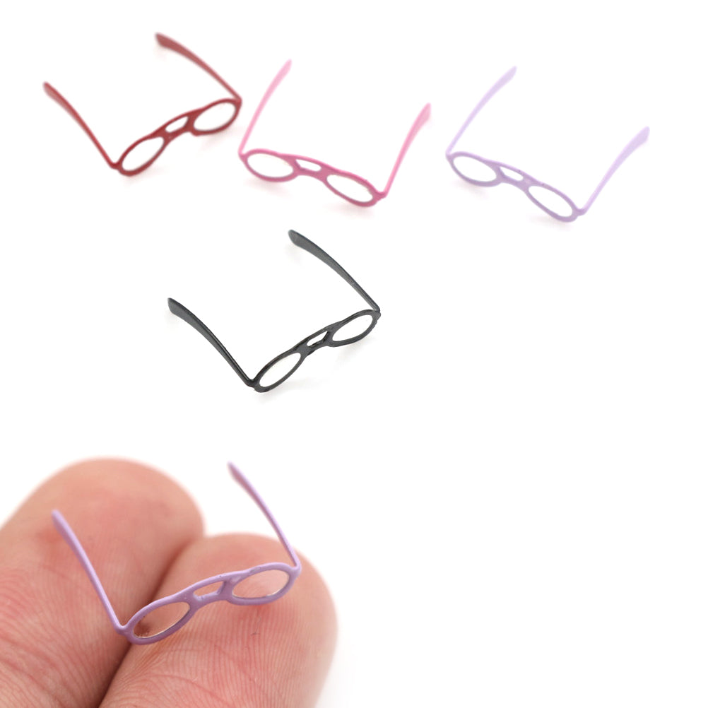 1:12 Scale Vintage Doll Miniature Glasses Dollhouse Decor Accessories X730996