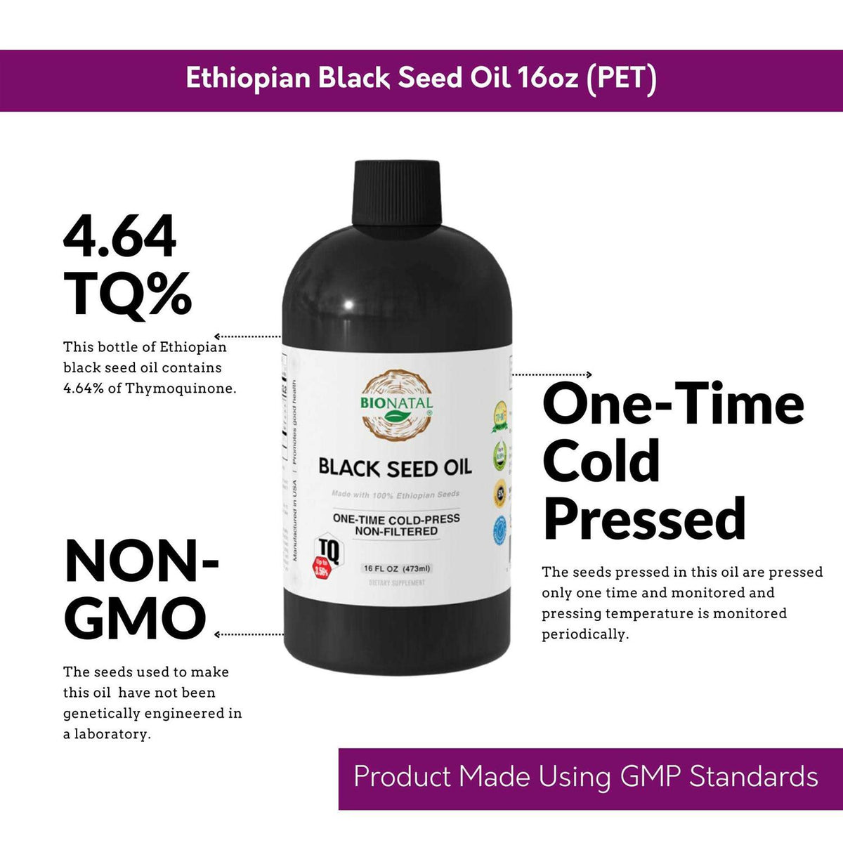 Black Seed Oil 16oz P7082