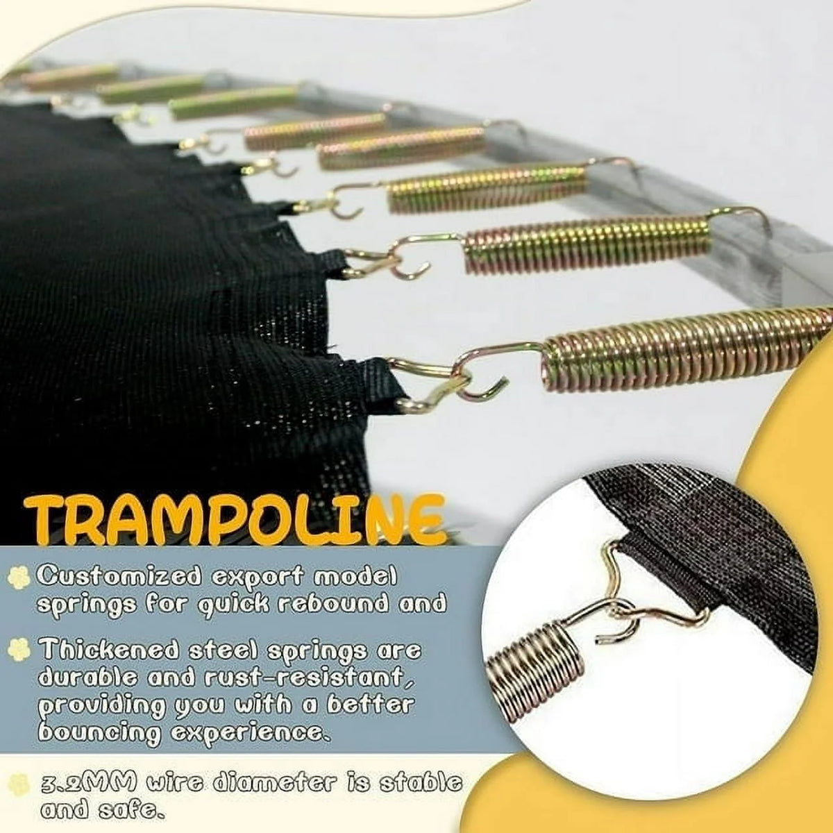 10FT Trampoline with Safety Enclosure Net I8927