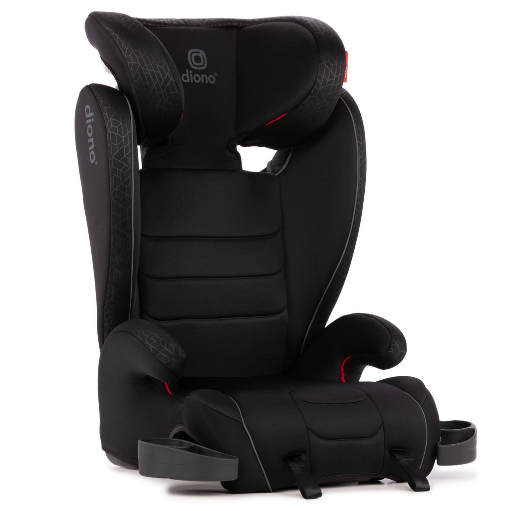 Black 2-in-1 Expandable Belt Positioning Booster Car Seat D255121