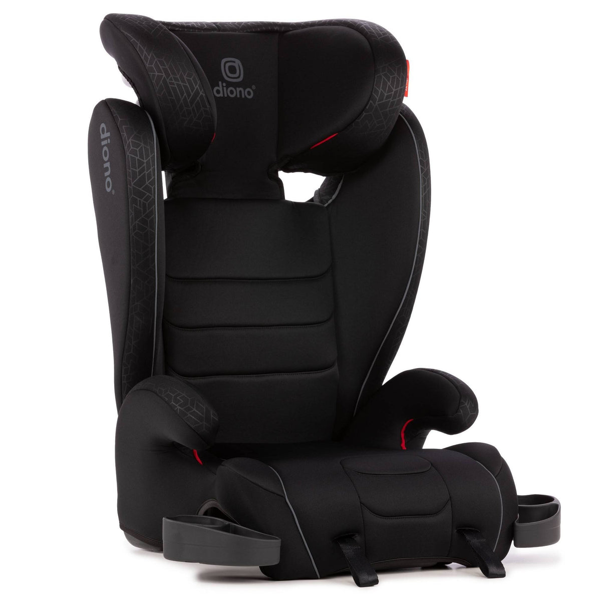 Black 2-in-1 Expandable Belt Positioning Booster Car Seat D255121