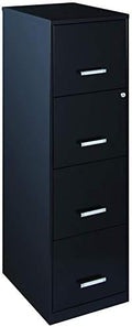 Charcoal 4 Drawer Metal Letter File Cabinet U78614