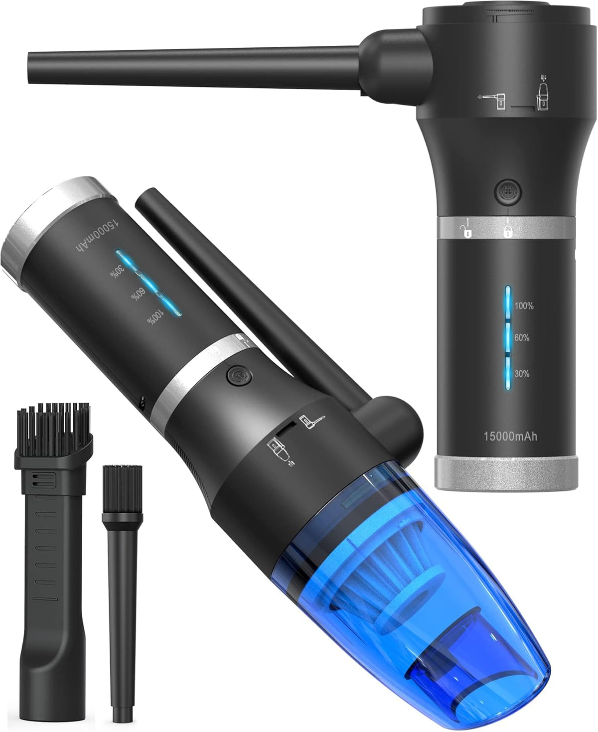 15000mAh Cordless Air Duster & Vacuum 2 in 1 X699875