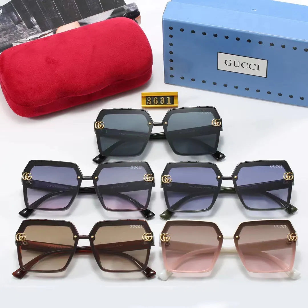 Fashionable Letter Sunglasses A384409