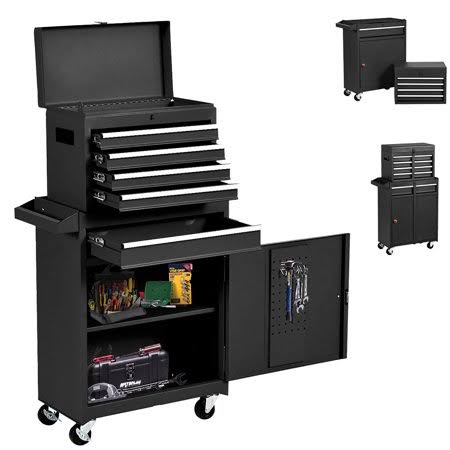 Rolling Tool Chest with Drawers and Wheels N399430
