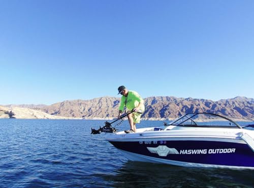 12V 54" 55lbs Electric Trolling Motor with Wireless Remote Control G104