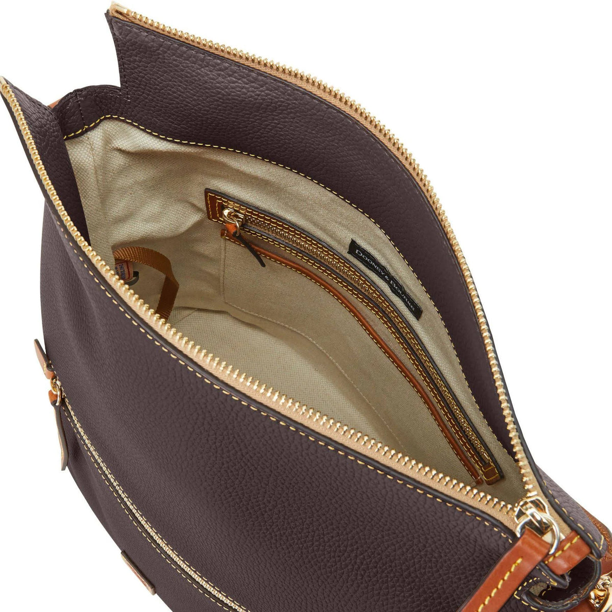 Brown Pebble Large Sac F958