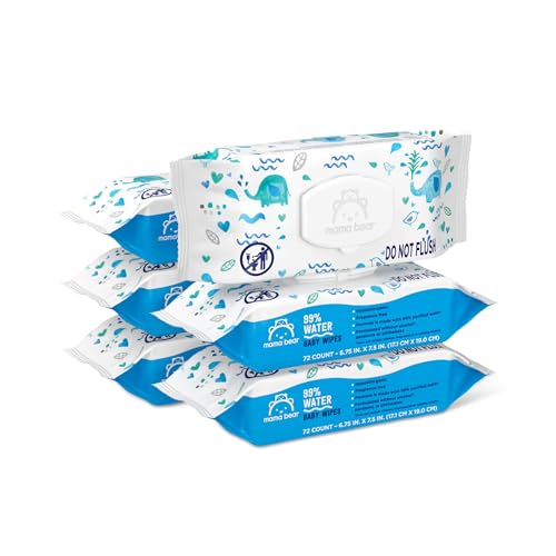99% Water Based Baby Wipes, Hypoallergenic, Fragrance Free, 432 Count E45224