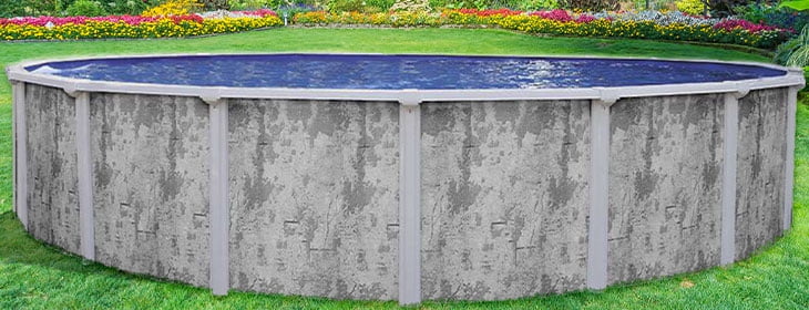 21' x 52 Above Ground Swimming Pool E8817