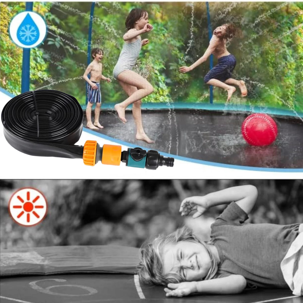 16FT Outdoor Recreational Trampoline with Basketball Hoop R179