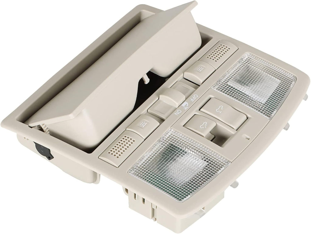 Gray Overhead Console Reading Light with Sunroof Switch for Mazda 6 M2693