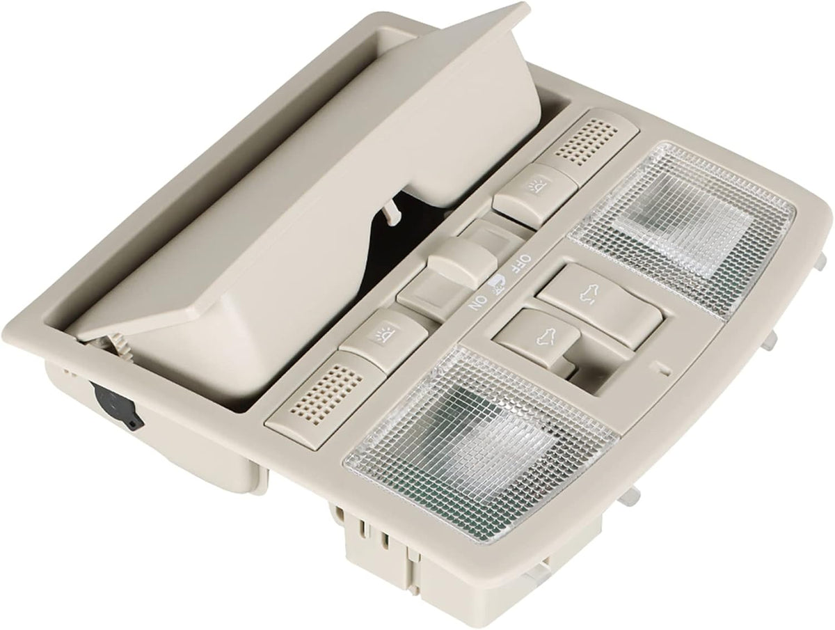 Gray Overhead Console Reading Light with Sunroof Switch for Mazda 6 M2693