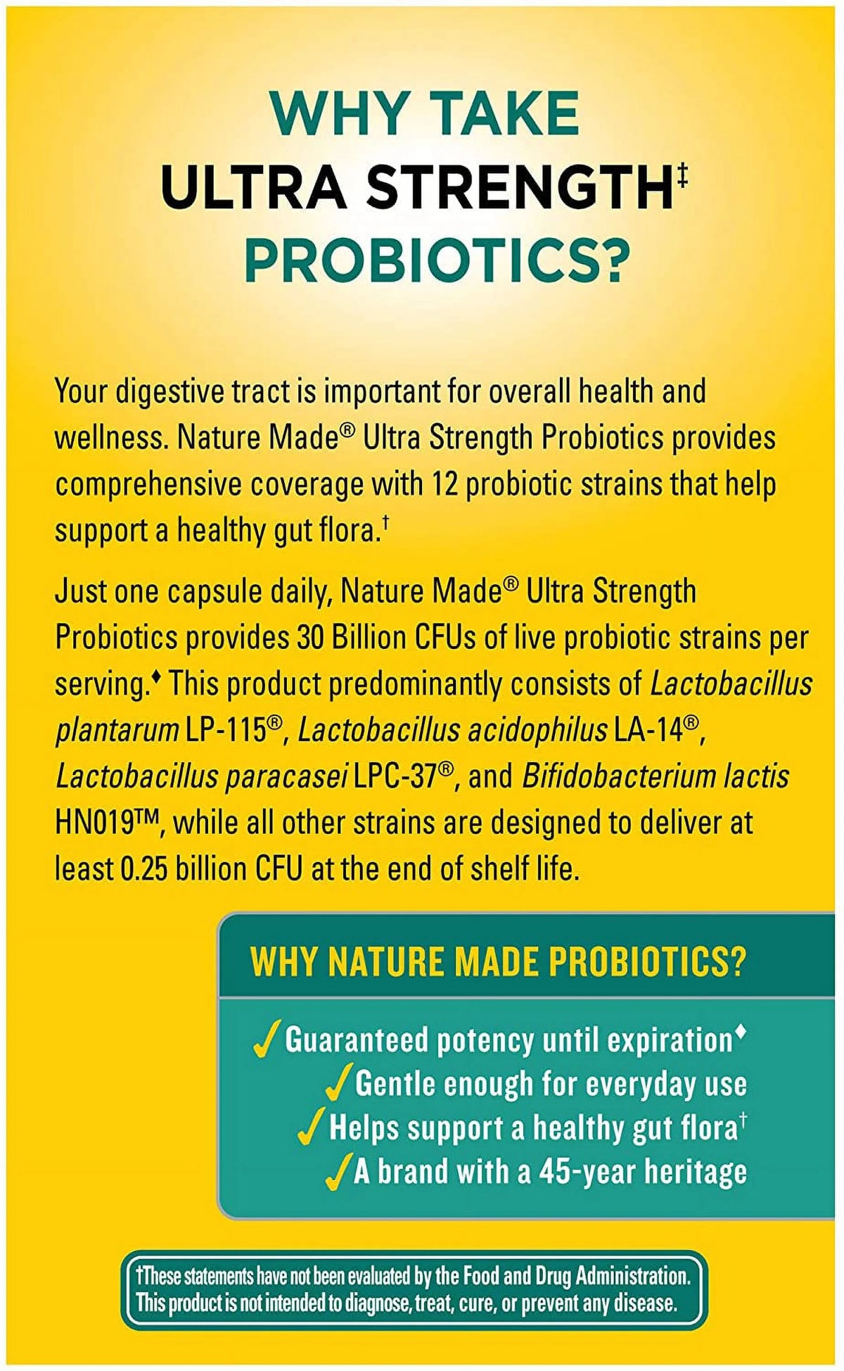 Ultra Strength Probiotic Capsules Pack of 2 T522680