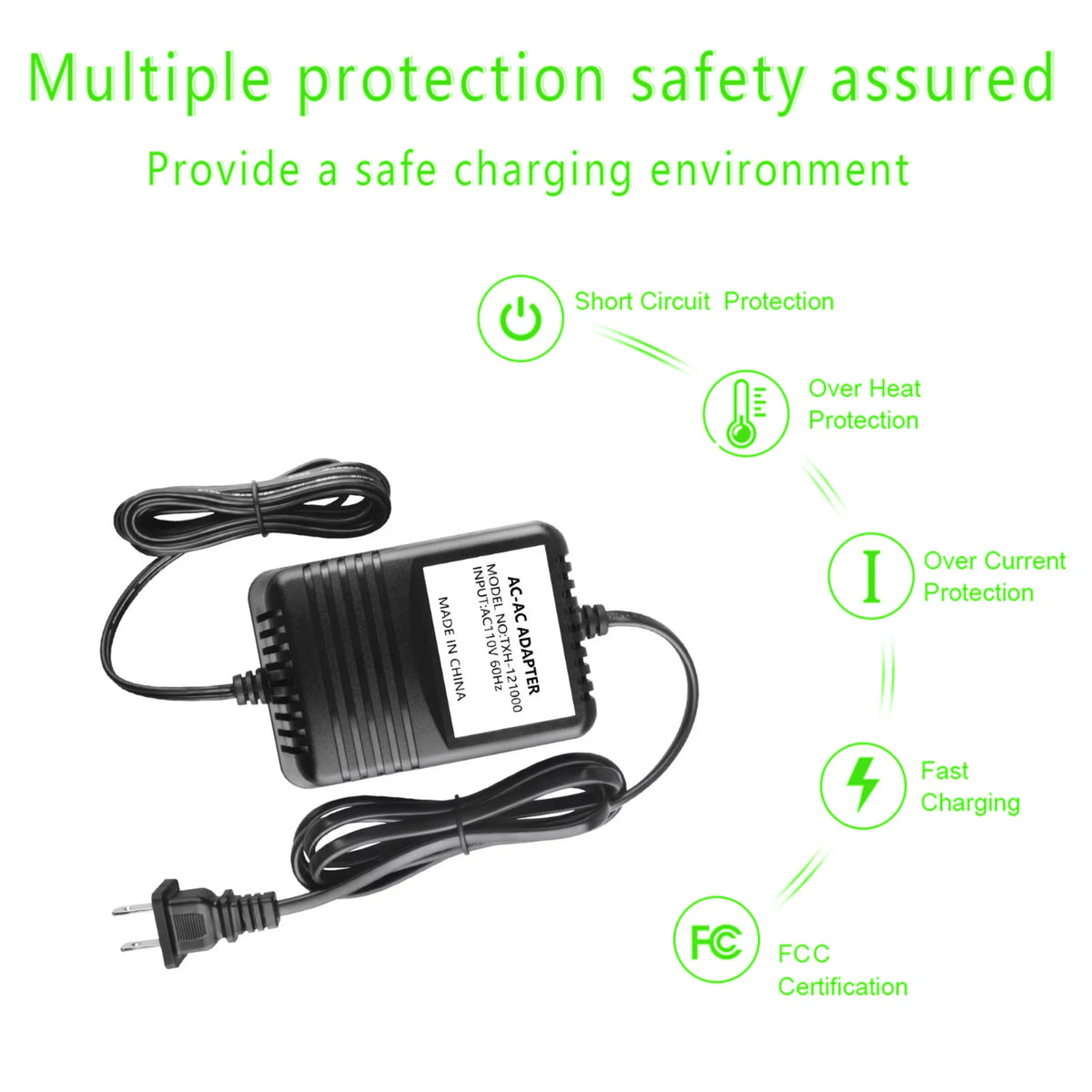 AC Adapter 12V 1700mA Power Supply J964