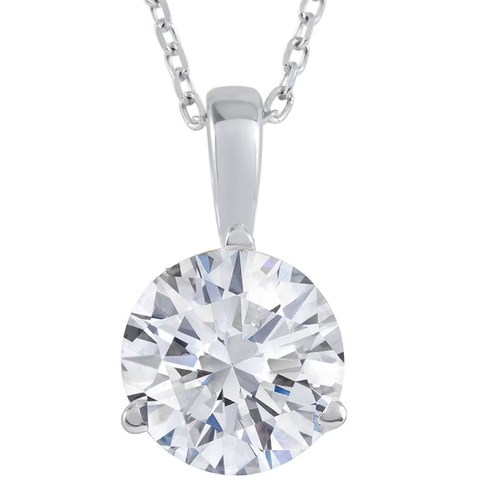 2 ct Solitaire Diamond Pendant U207