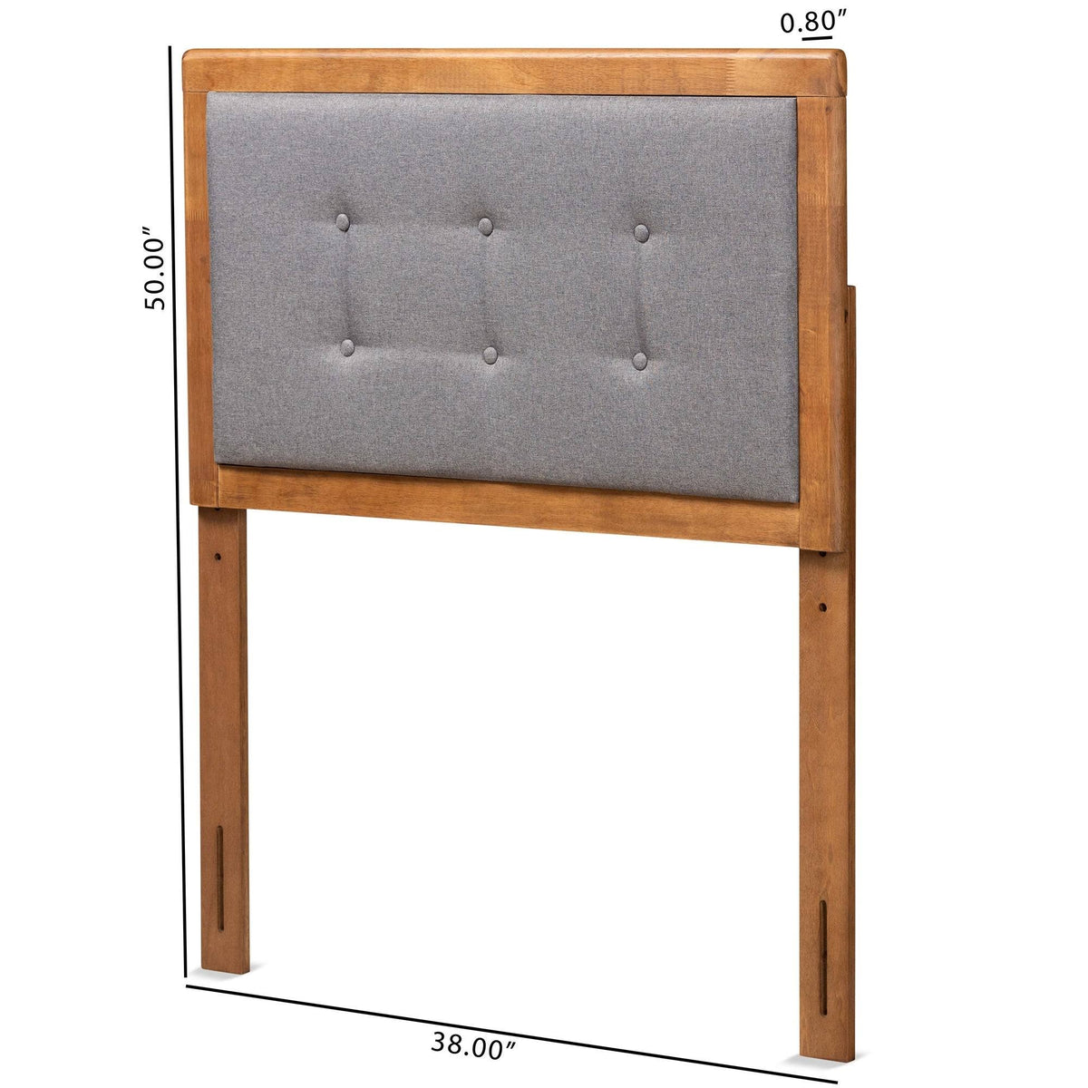 Beige Twin Size Headboard L4597