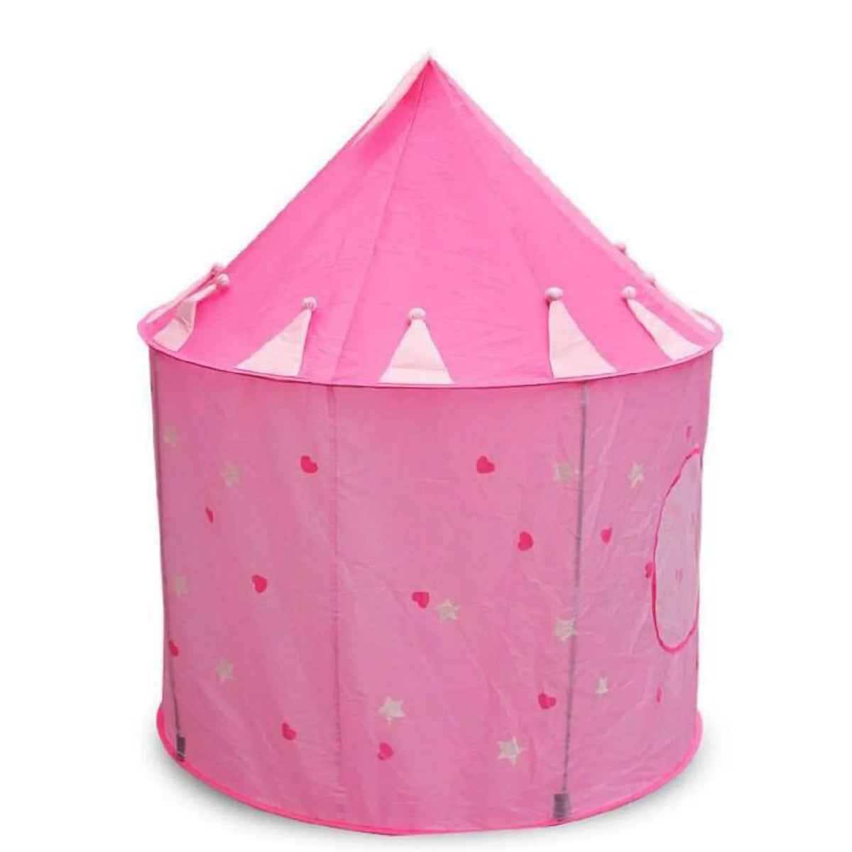 Pink Princess Castle Play Tent House Toy U98838