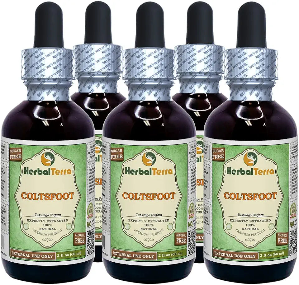 Organic Dried Leaves Alcohol-Free Liquid Extract 5x2 fl.oz W430212