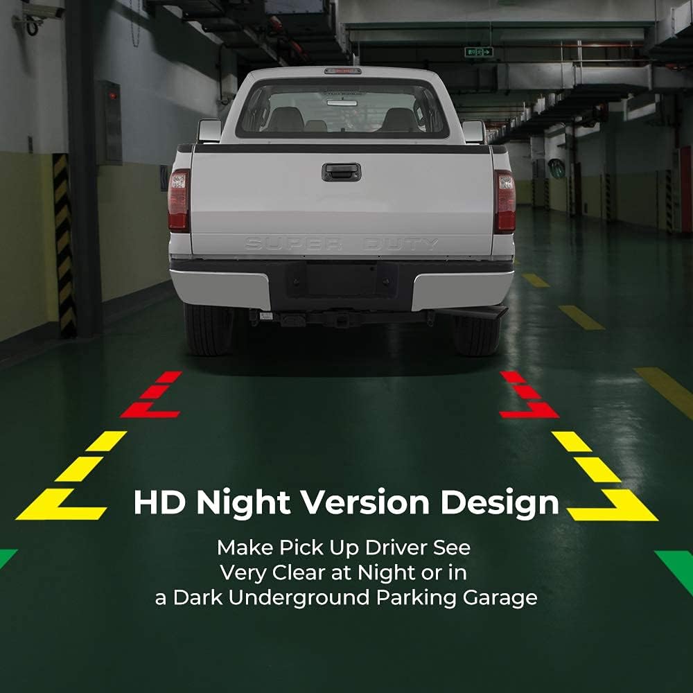 2005-2014 F150 F250 F350 F450 F550 Tailgate Handle Reverse Camera Pack of 2 H1484