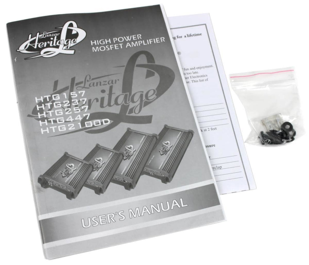 1000W 2 Channel Car Digital Amplifier Mosfet (2 Pack) F1172