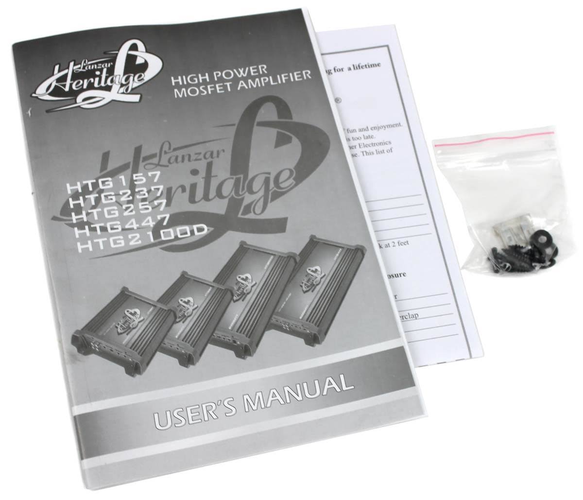 1000W 2 Channel Car Digital Amplifier Mosfet (2 Pack) F1172