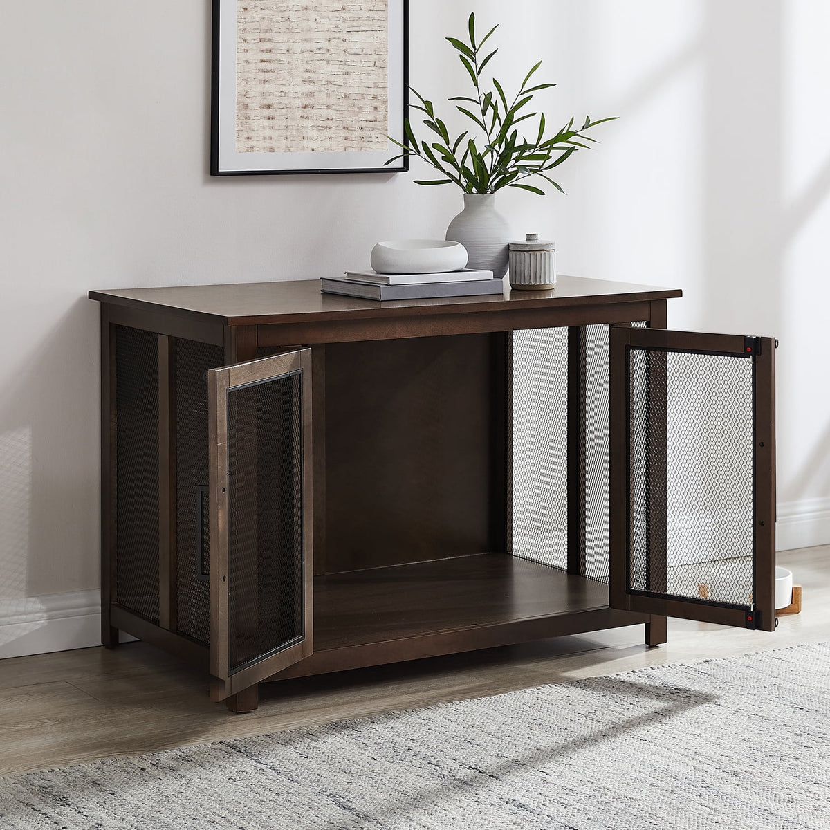 Credenza Dog Crate I7394