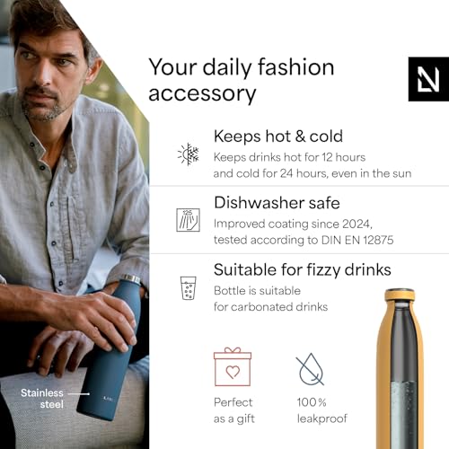 Stainless Steel Insulated Water Bottle 25.4oz V72653