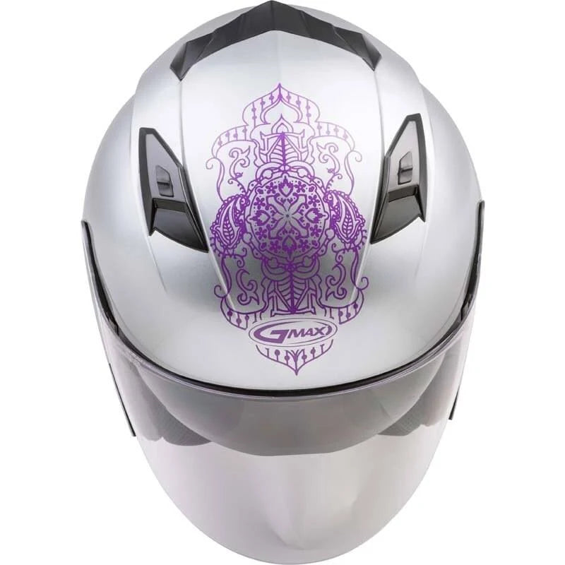 Open-Face Helmet Black/Pink U843931