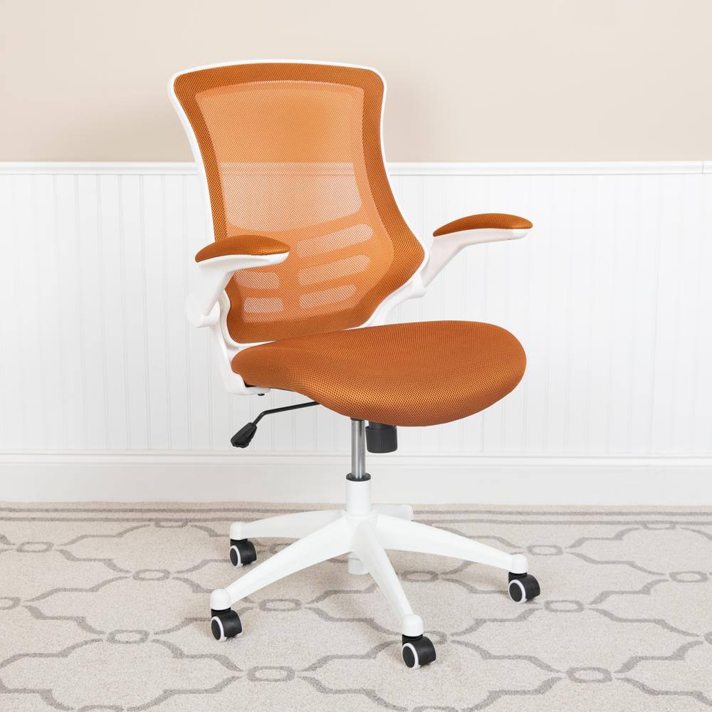Tan Mesh Mid-Back Desk Chair Y24671