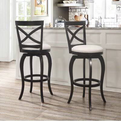 Black Swivel Bar Stool K828358