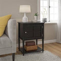 Black Accent Table O82662