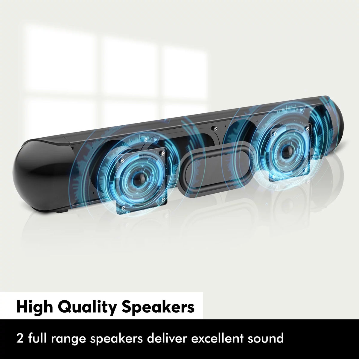 Small Soundbar with Subwoofer H8990