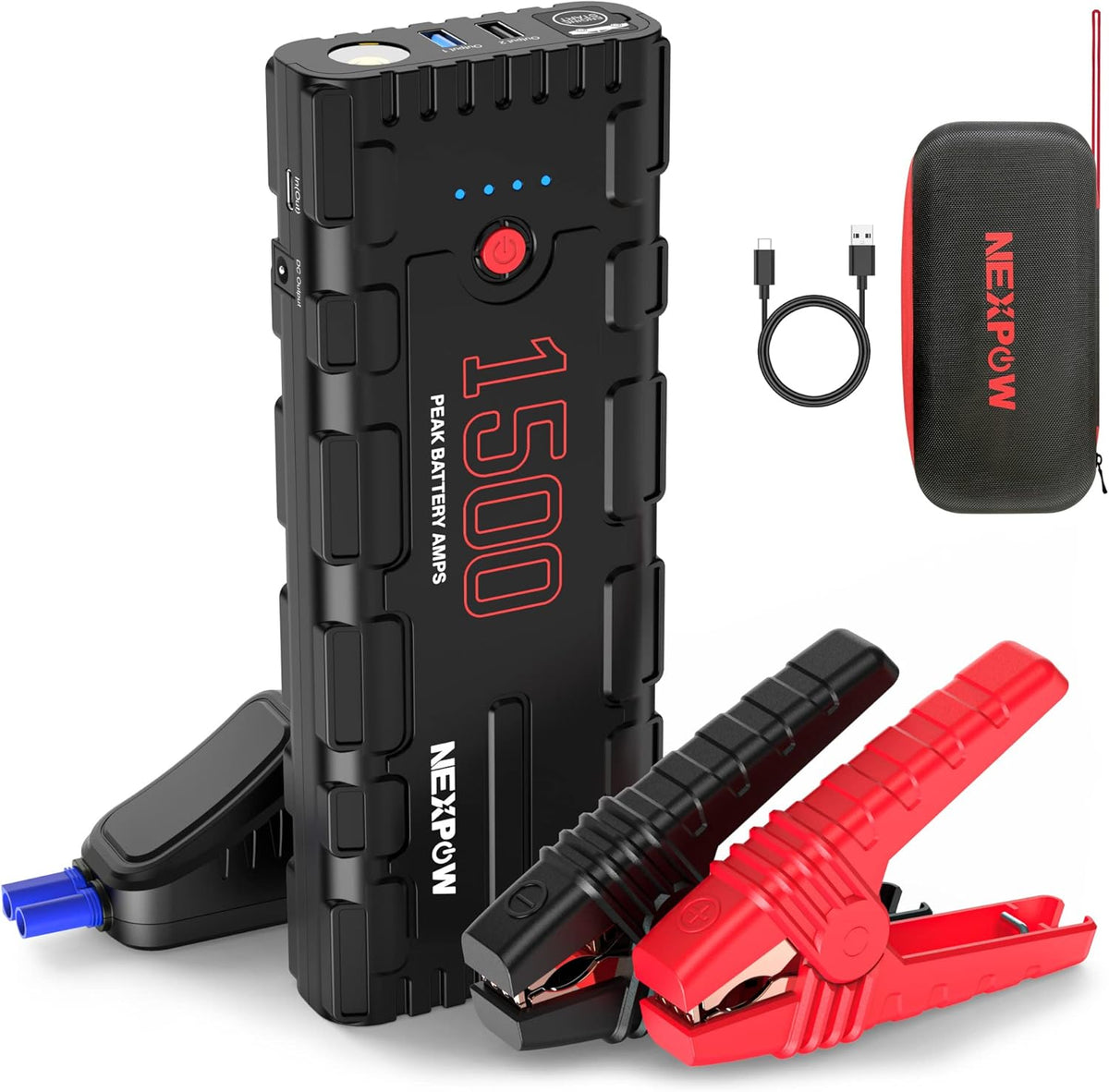 21800mAh 12V Portable Car Jump Starter Pack of 2 Q64851