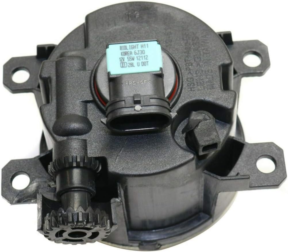 Fog Light Assembly Driver Side with Bulbs D57717