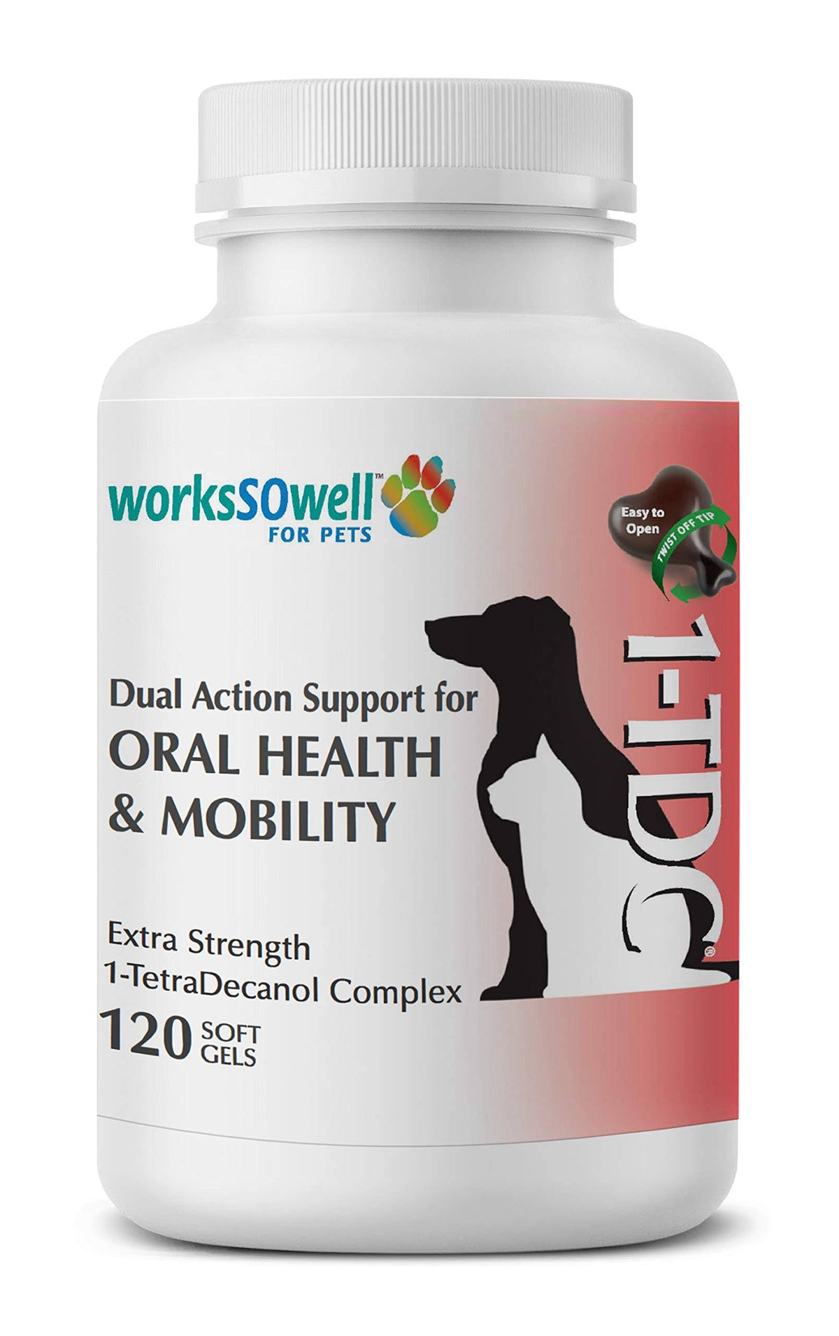 120 Soft Gels Periodontal & Joint Health for Cats & Dogs T164