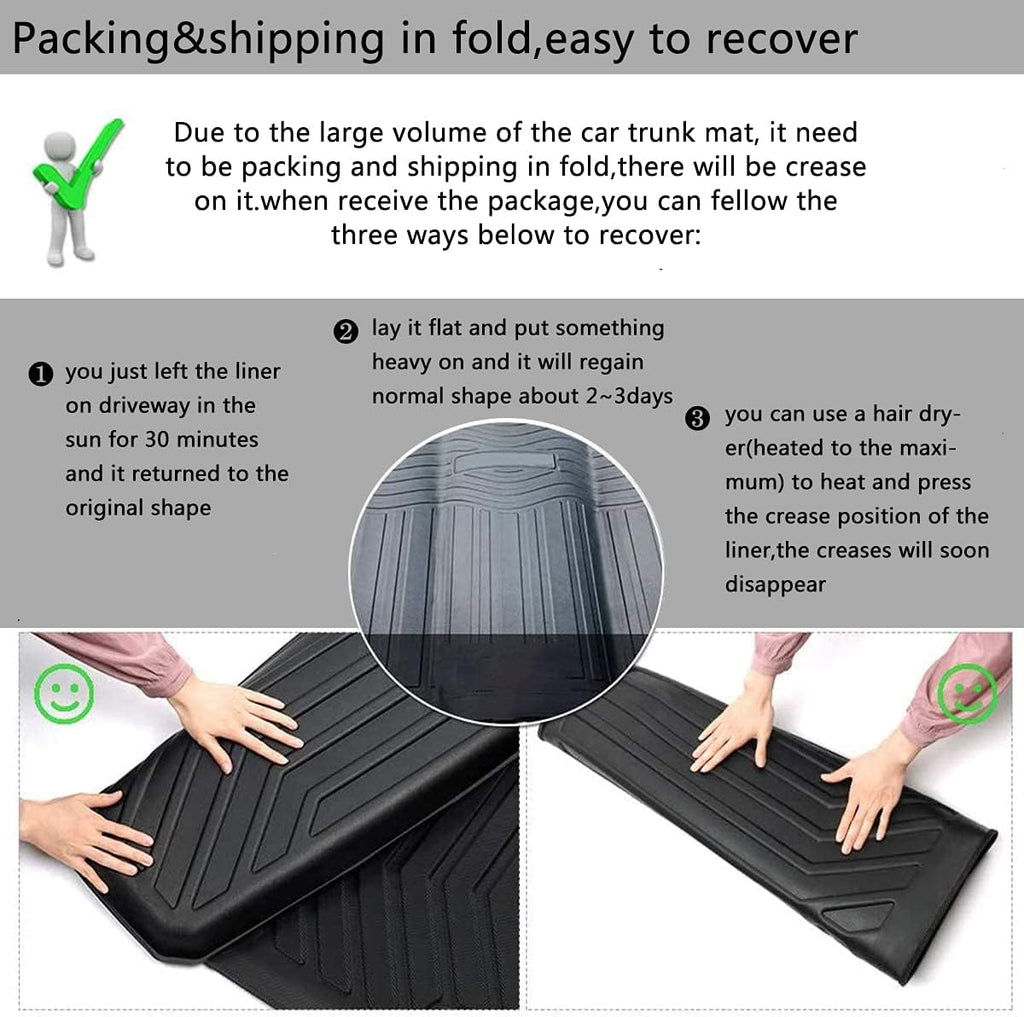All-Weather Rear Cargo Area Trunk Mat Liner T954880