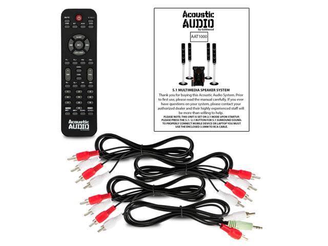 5.1 Home Speaker System with Powered Sub Q329
