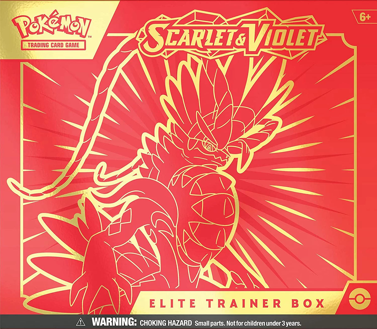 Pokemon TCG Elite Trainer Box with 9 Boosters Q1202
